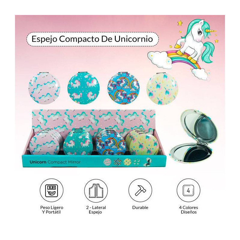 Espejo unicornio