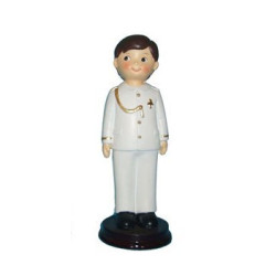 Figura pastel comunión niño almirante