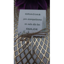 piruletas de agradecimiento...