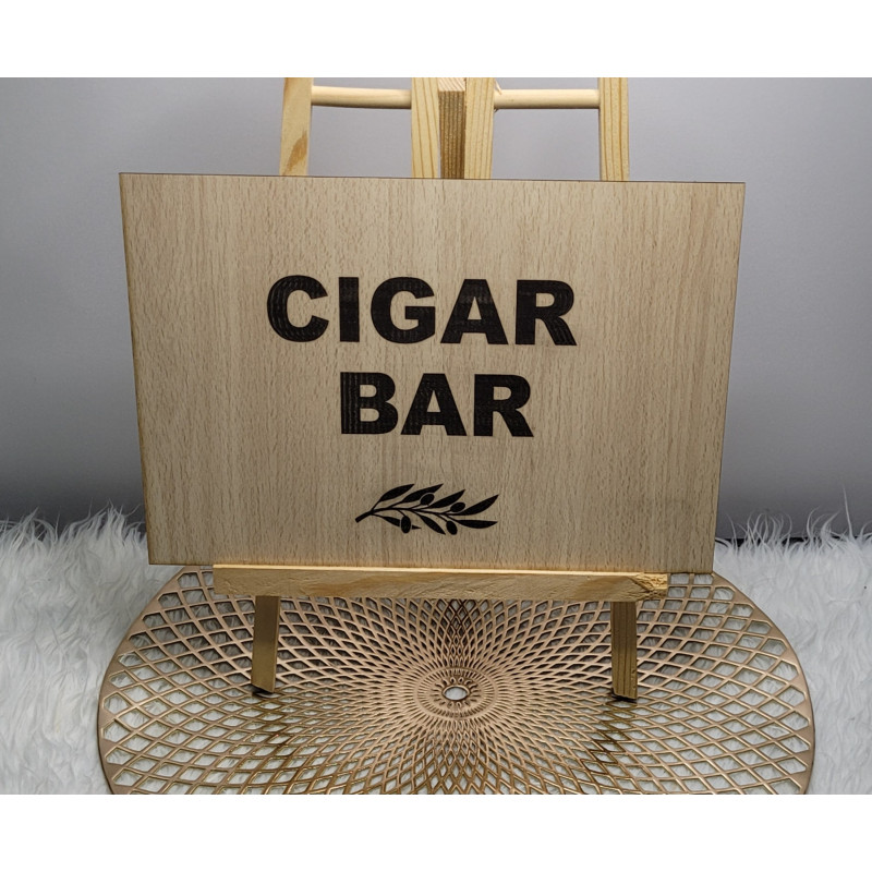 Cartel madera cigar bar