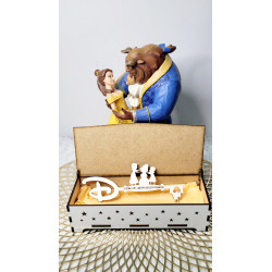 Caja mas llave disney