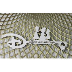 Caja mas llave disney