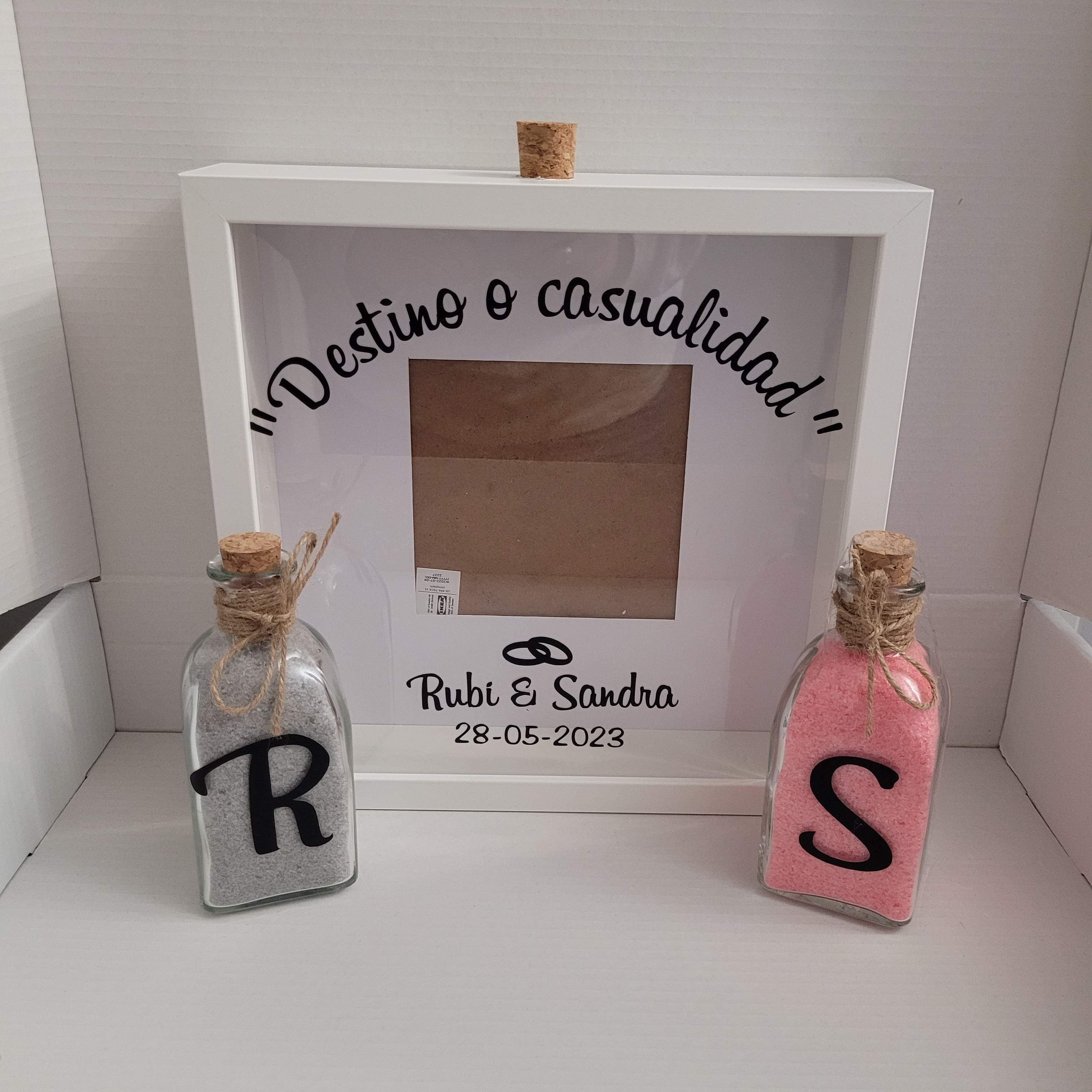 Ritual de arena para bodas personalizado Destino o casualidad
