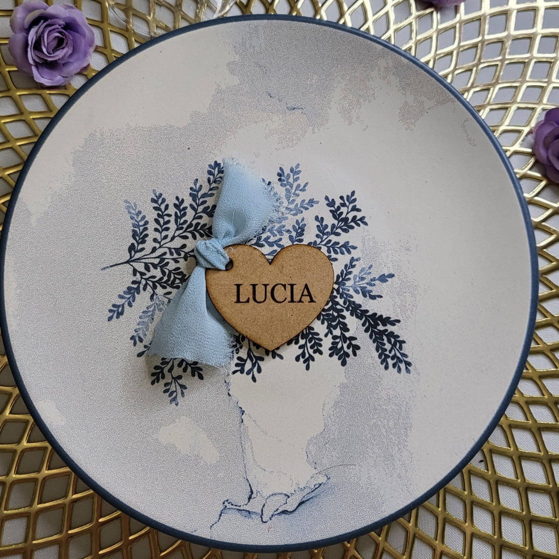 Marcasitios corazón lazo