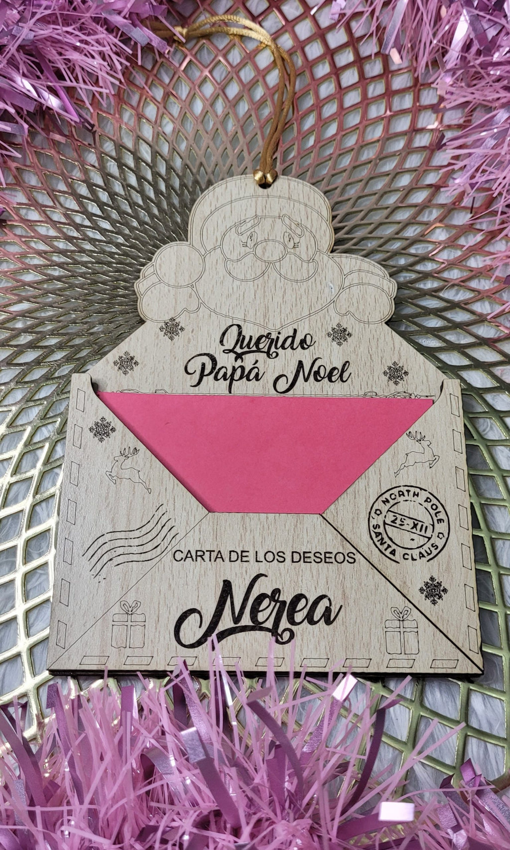 Carta sobre papa noél