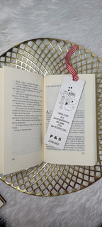 Marcapáginas de madera personalizados