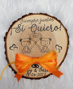 Porta alianzas siempre juntos monitos