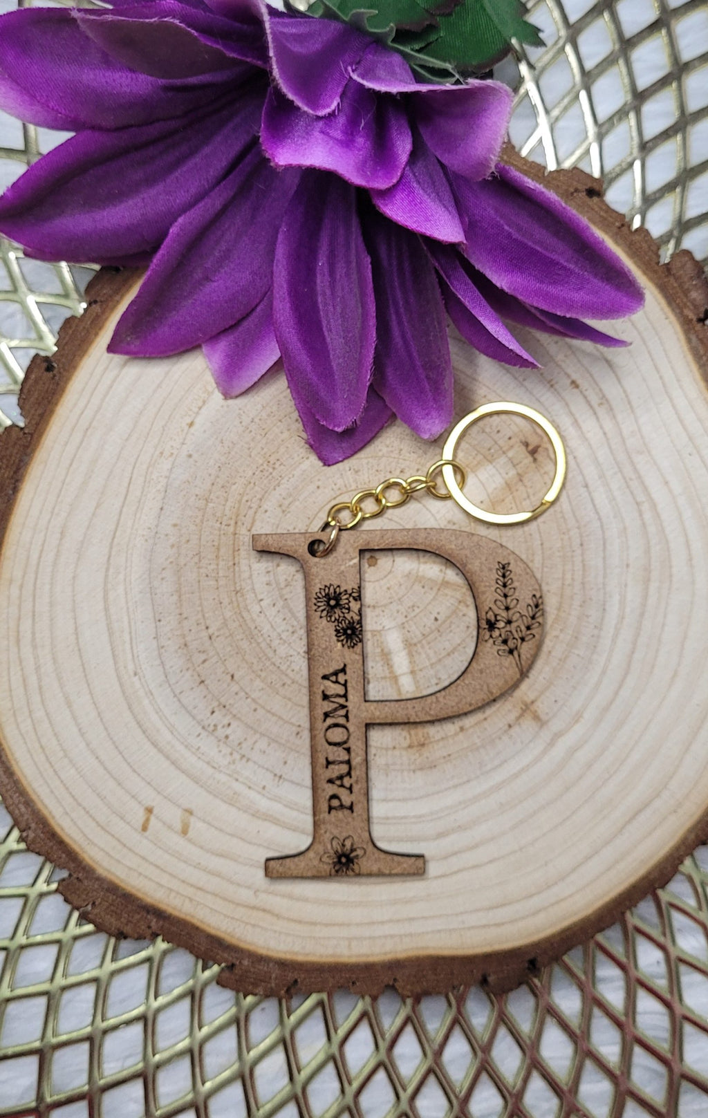 Llaveros de iniciales