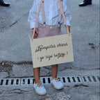 Cartel para pajes de bodas