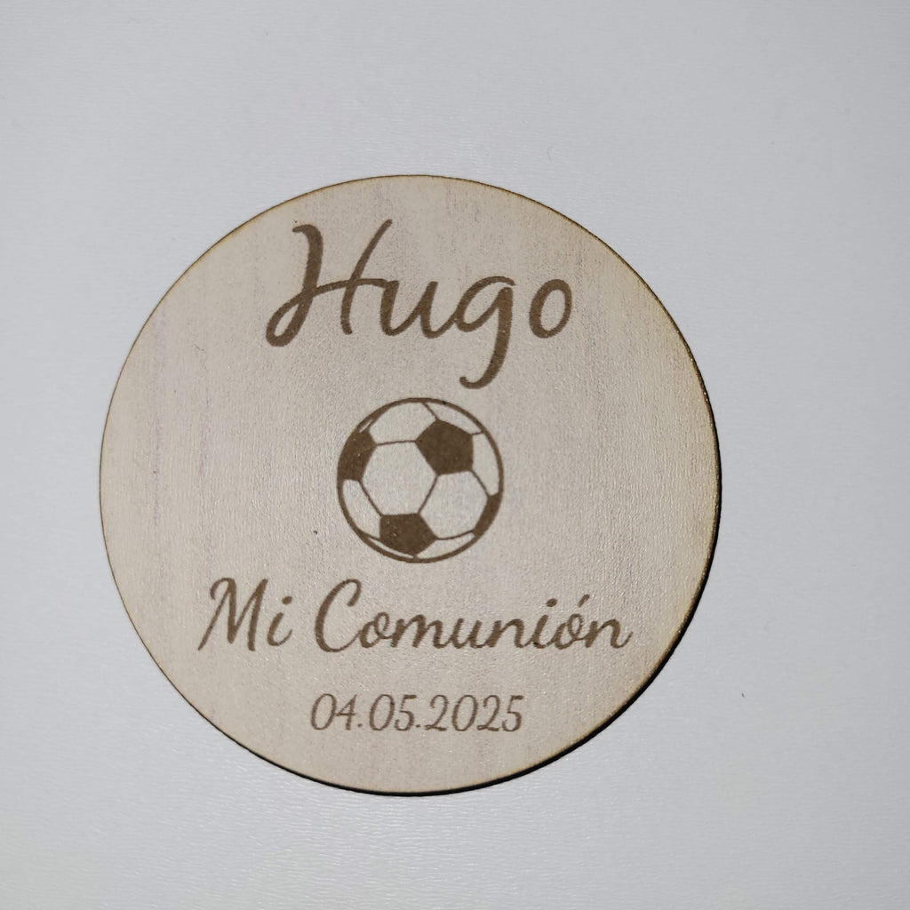 Corta pizza personalizado para comuniones